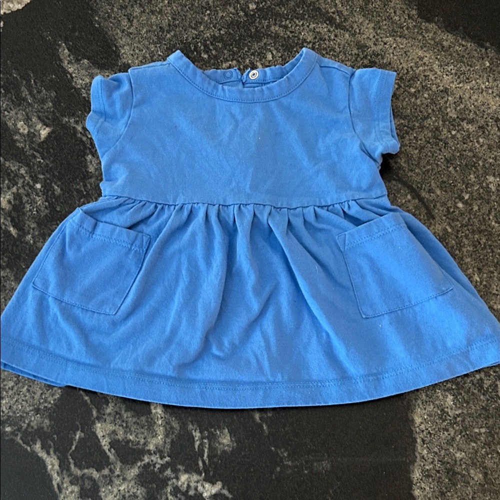 Primary Blue Infant Dress